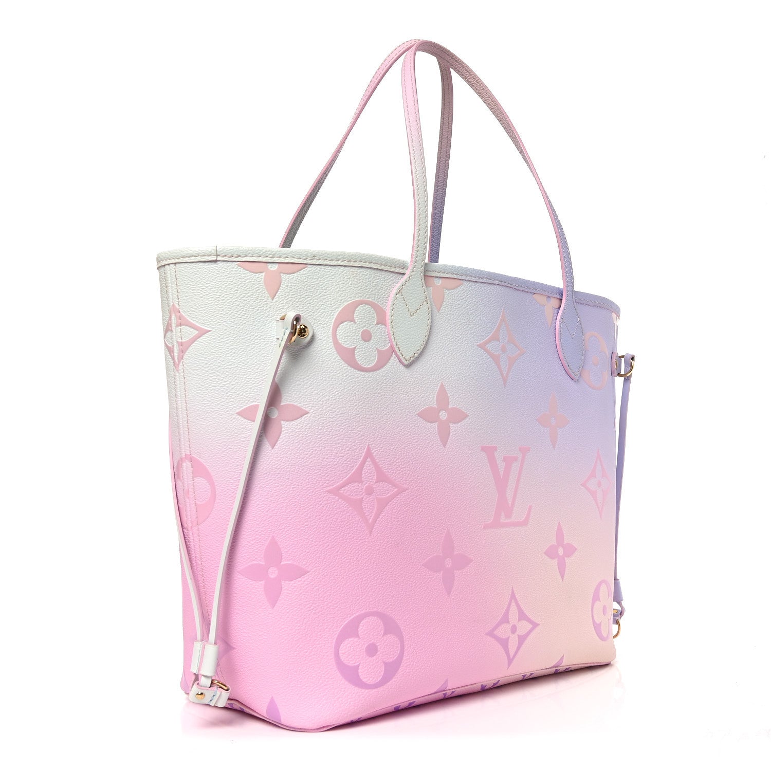Louis Vuitton Monogram Giant Spring In The City Neverfull MM Sunrise Pastel 2 of 8