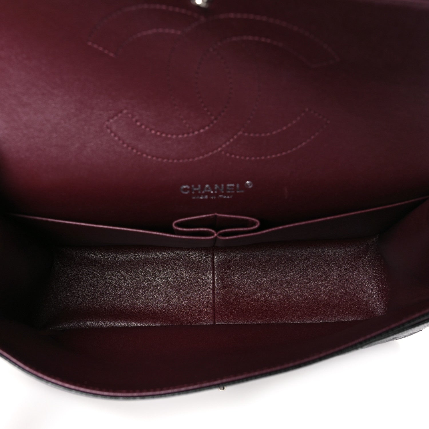 Chanel Caviar Quilted Jumbo Double Flap Black 5 of 10