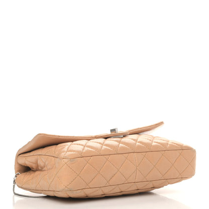 Chanel Iridescent Lambskin Quilted Snake Chain 2.55 Reissue Flap Beige 3 of 6