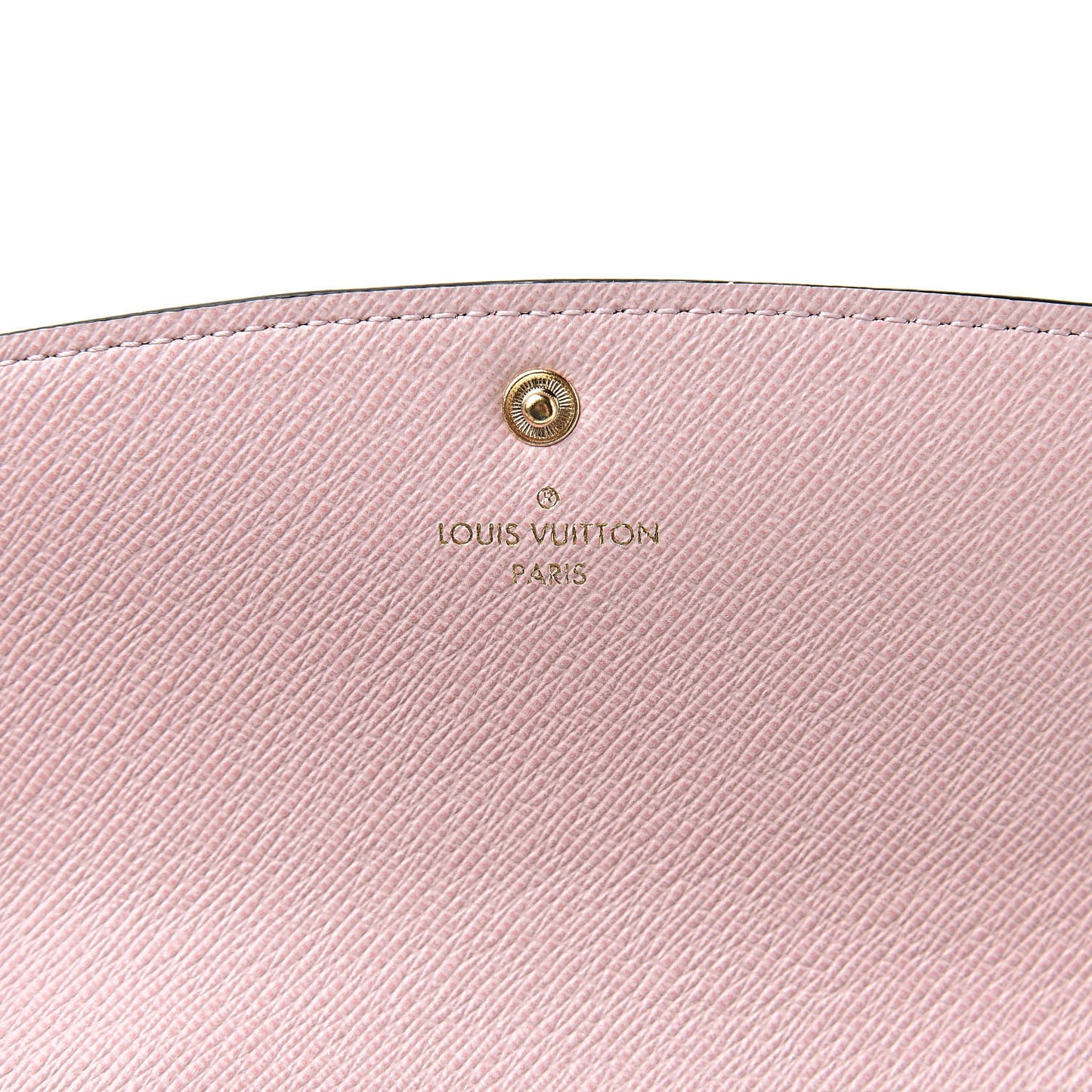 Monogram Emilie Wallet Rose Ballerine