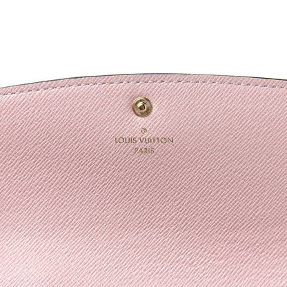 Louis Vuitton Monogram Emilie Wallet Rose Ballerine 6 of 8