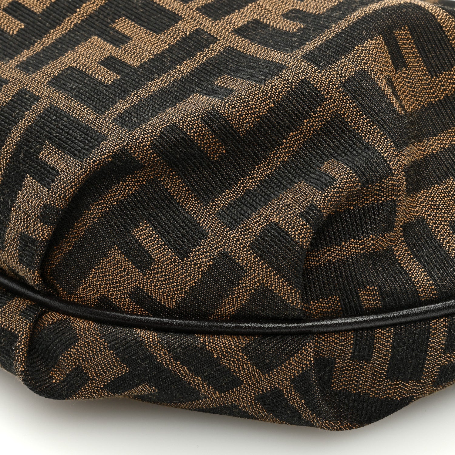 Fendi Zucca Small Chef Chain Hobo Tobacco 8 of 8