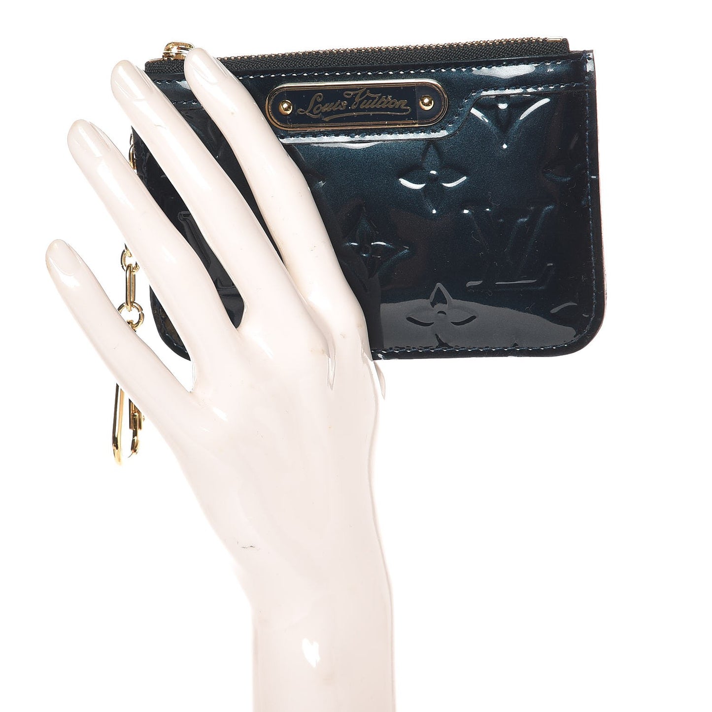 Vernis Key Pouch Blue Nuit