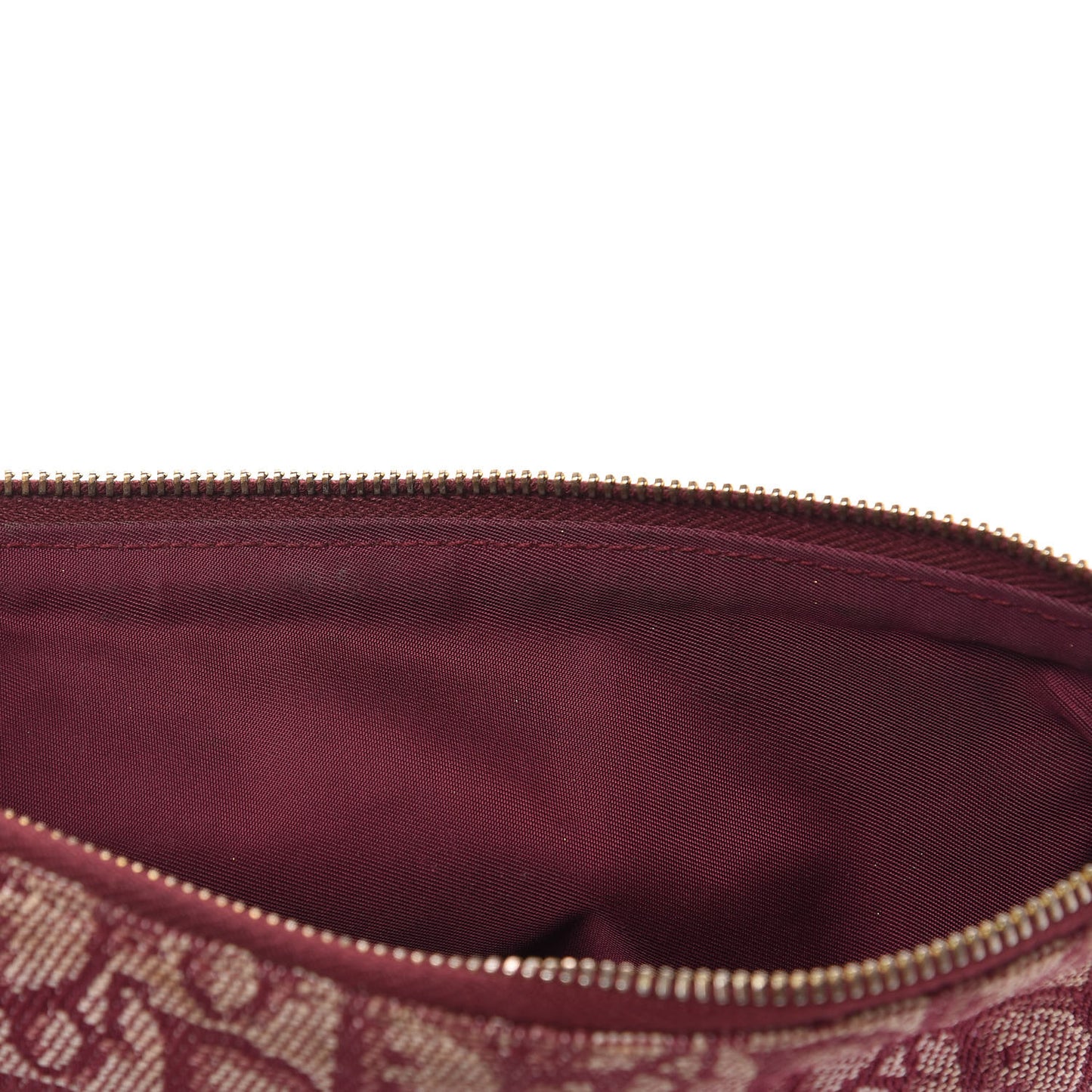 Monogram Mini Saddle Pochette Burgundy