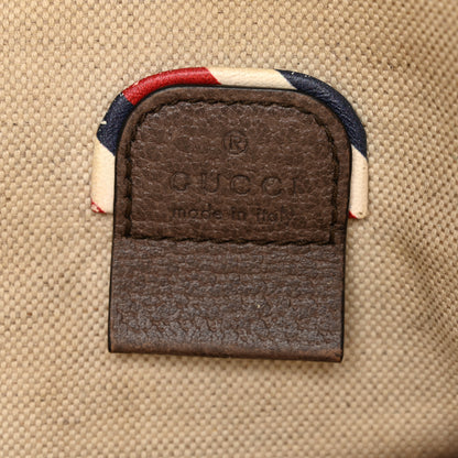 Gucci GG Supreme Monogram Courrier Belt Bag Beige New Acero 6 of 14