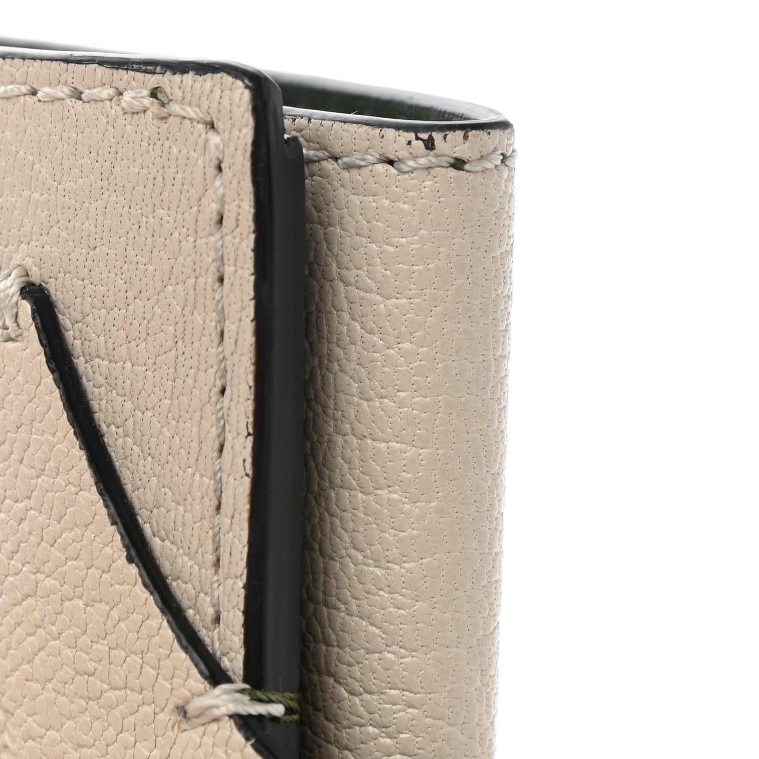 Burberry Goatskin Small Harlow Wallet Stone 7 of 9