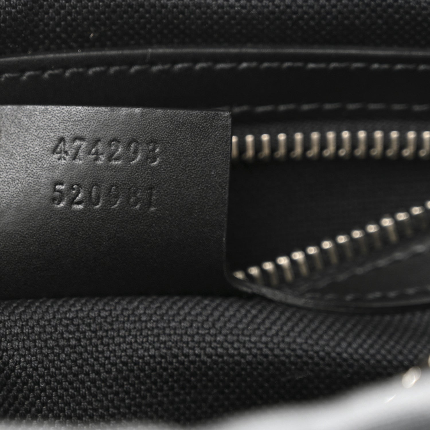 Gucci Soft GG Supreme Monogram Web Belt Bag Black Grey 7 of 10