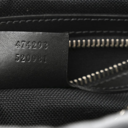Gucci Soft GG Supreme Monogram Web Belt Bag Black Grey 7 of 10
