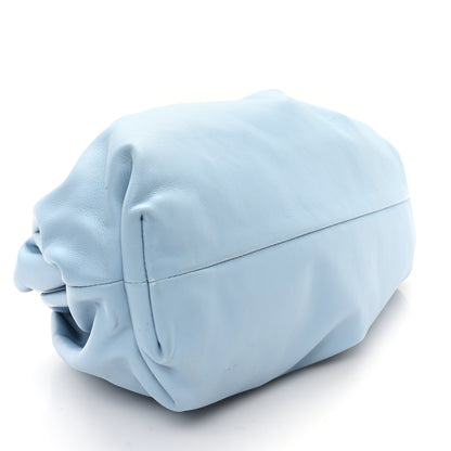 Bottega Veneta Smooth Butter Calf The Pouch Oversized Clutch Ice 4 of 8