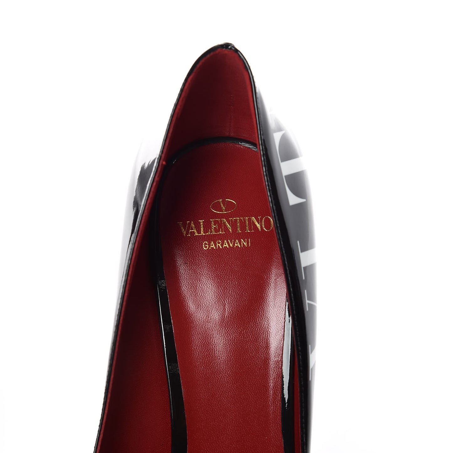 Patent VLTN 105mm Pumps 40 Black White