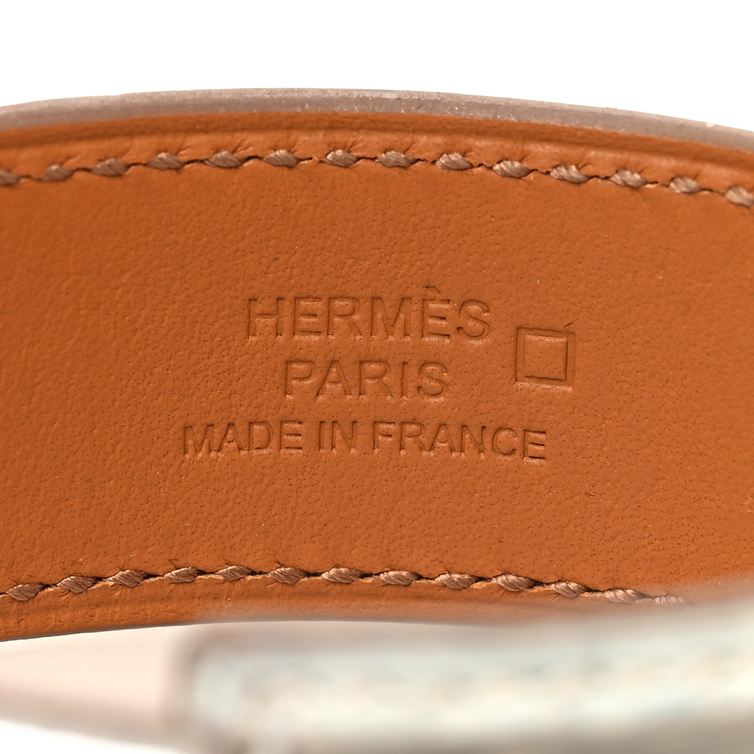 Hermes Matte Alligator Collier de Chien CDC 24 Bracelet T2 Bleu Brume 4 of 5