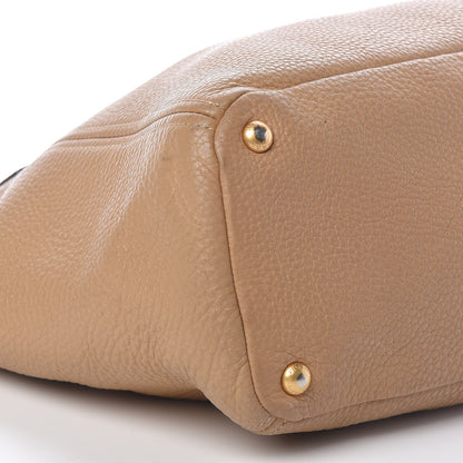 Prada Vitello Daino Side Pocket Tote Sughero 10 of 11
