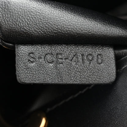 Celine Shiny Calfskin Medium Triomphe Black 9 of 16