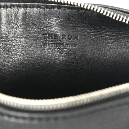 The Row Grained Calfskin 90's Bag Black 6 of 9