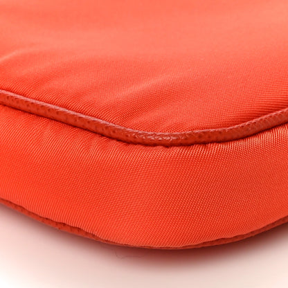 Prada Tessuto Nylon Phone Case Crossbody Bag Orange 8 of 10