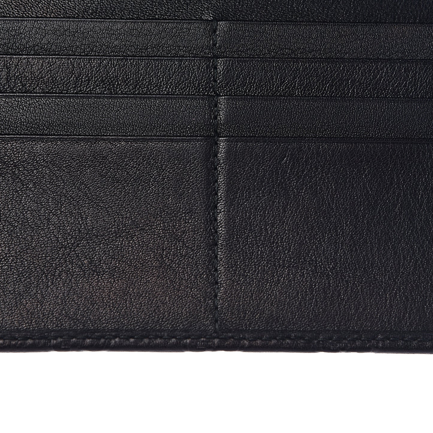 Guccissima Continental Flap Wallet Black