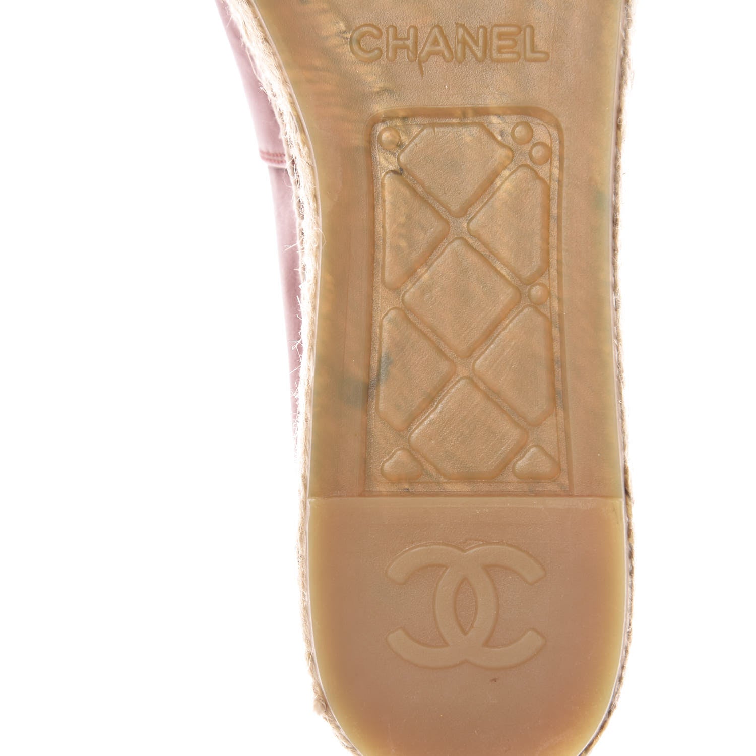Chanel Lambskin CC Espadrilles 40 Brown 10 of 11