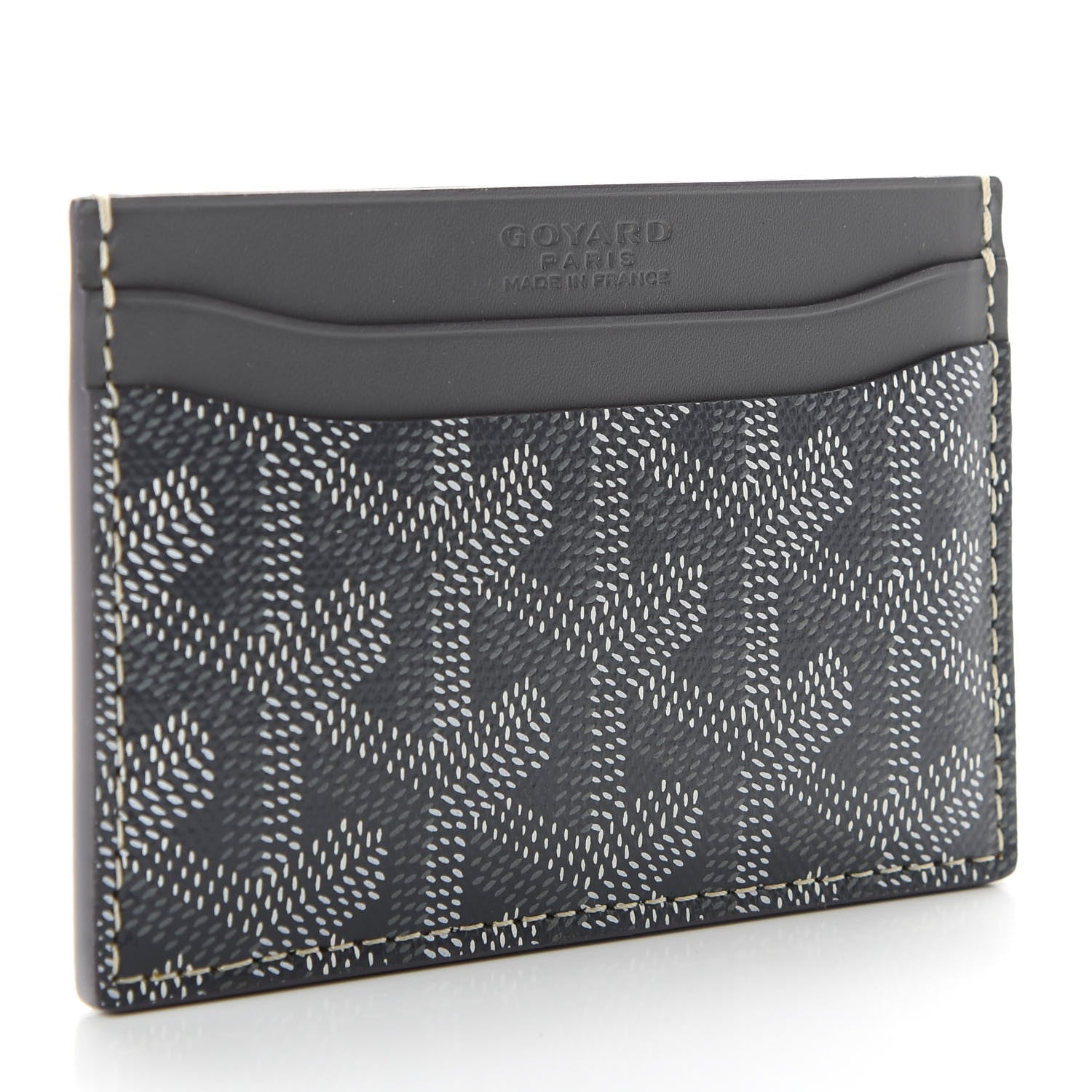 Goyard Goyardine Saint Sulpice Card Holder Grey 3 of 6