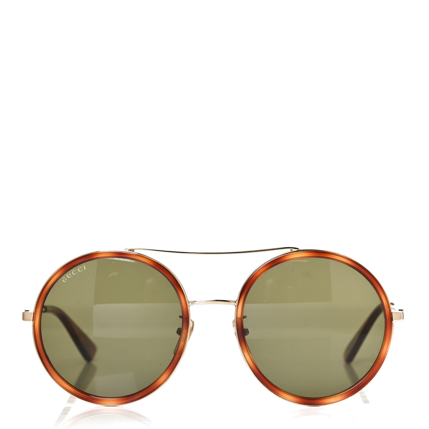 Round Sunglasses GG0061S Tortoise
