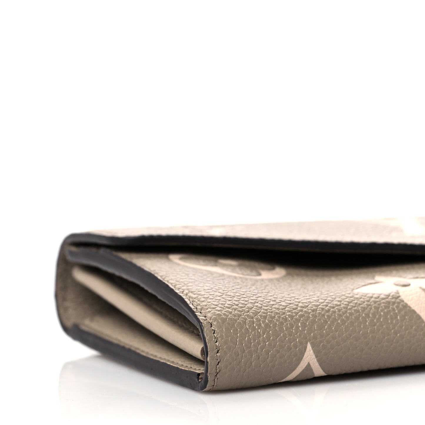 Empreinte Monogram Giant Sarah Wallet Tourterelle Creme