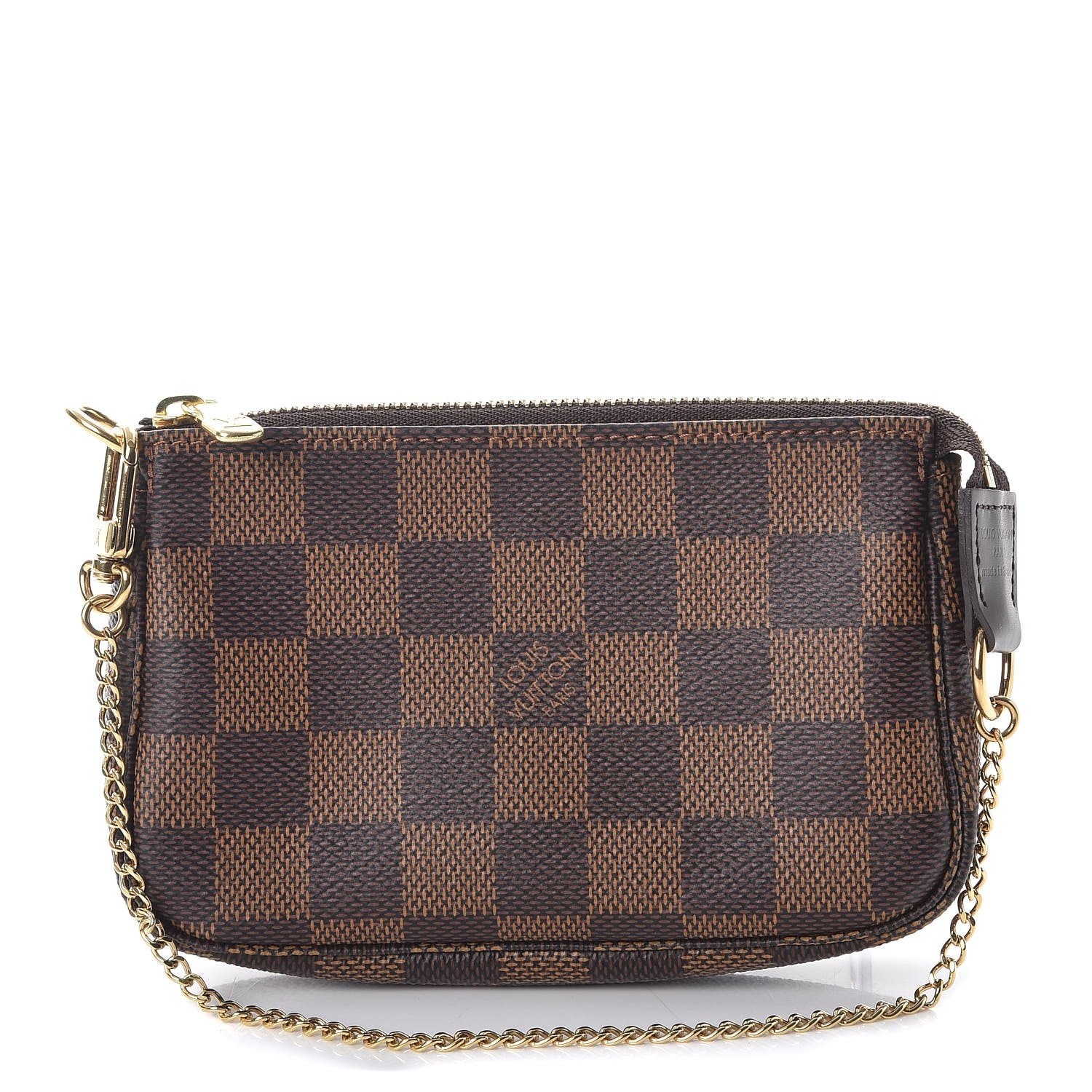 Louis Vuitton Damier Ebene Mini Pochette Accessories 1 of 8