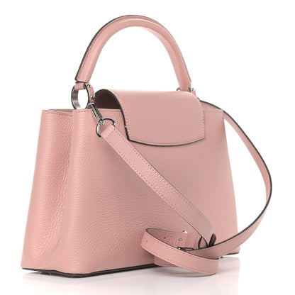 Louis Vuitton Taurillon Capucines PM Magnolia 3 of 8