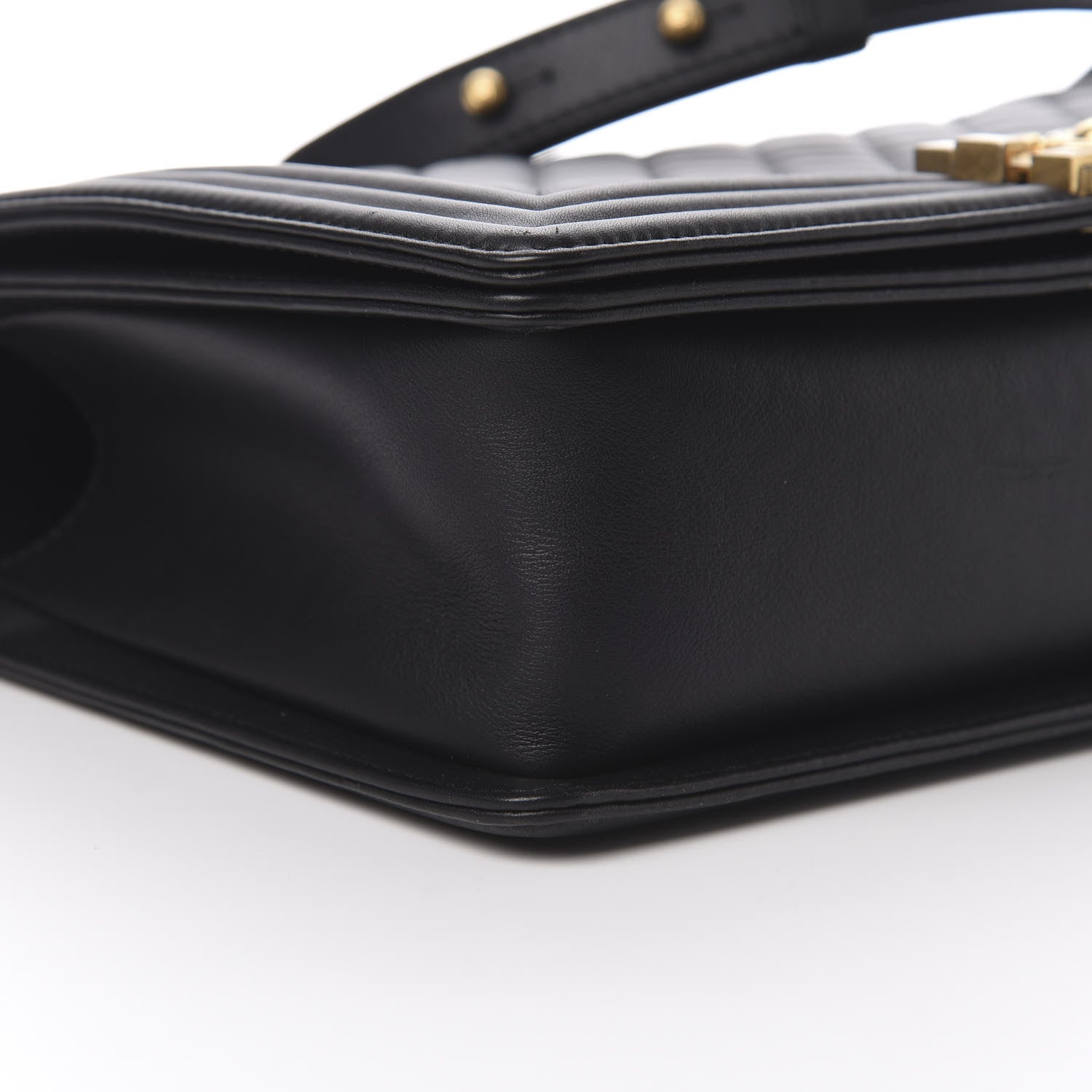 Chanel Calfskin Quilted New Medium Boy Flap Black 10 of 14