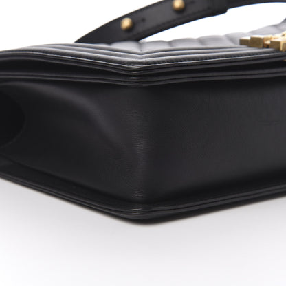 Chanel Calfskin Quilted New Medium Boy Flap Black 10 of 14