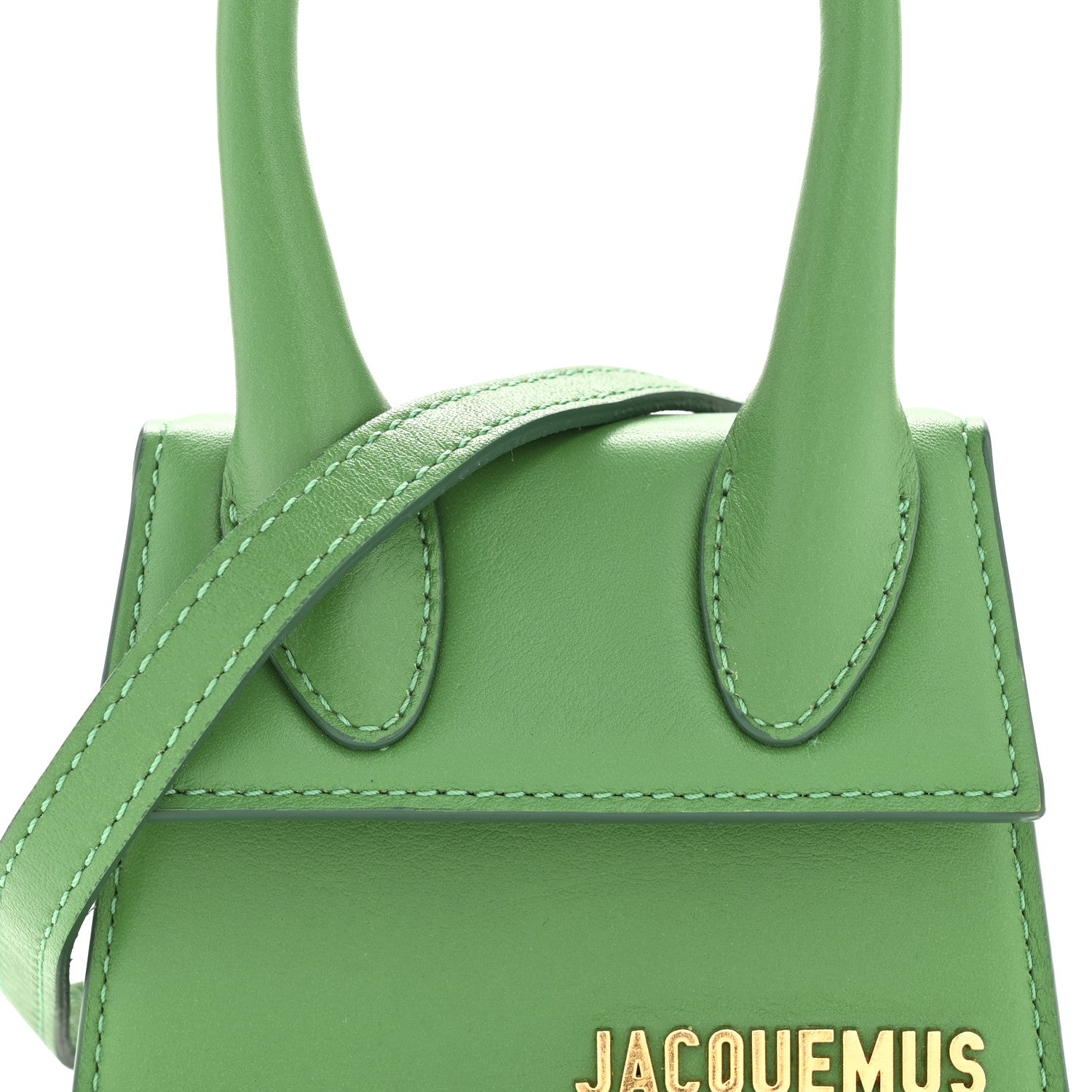 Jacquemus Smooth Calfskin Le Chiquito Green 7 of 11