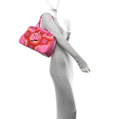Prada Canvas Canapa St. Soho Bowler Bag Lacca 2 of 15