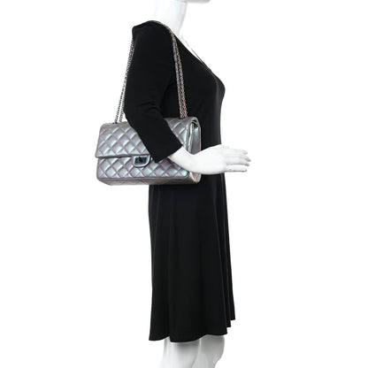 Chanel Iridescent Lambskin Quilted 2.55 Reissue 226 Flap Light Purple 2 of 11