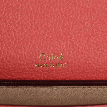 Chloe Calfskin Medium Clare Shoulder Bag Star Red 5 of 7