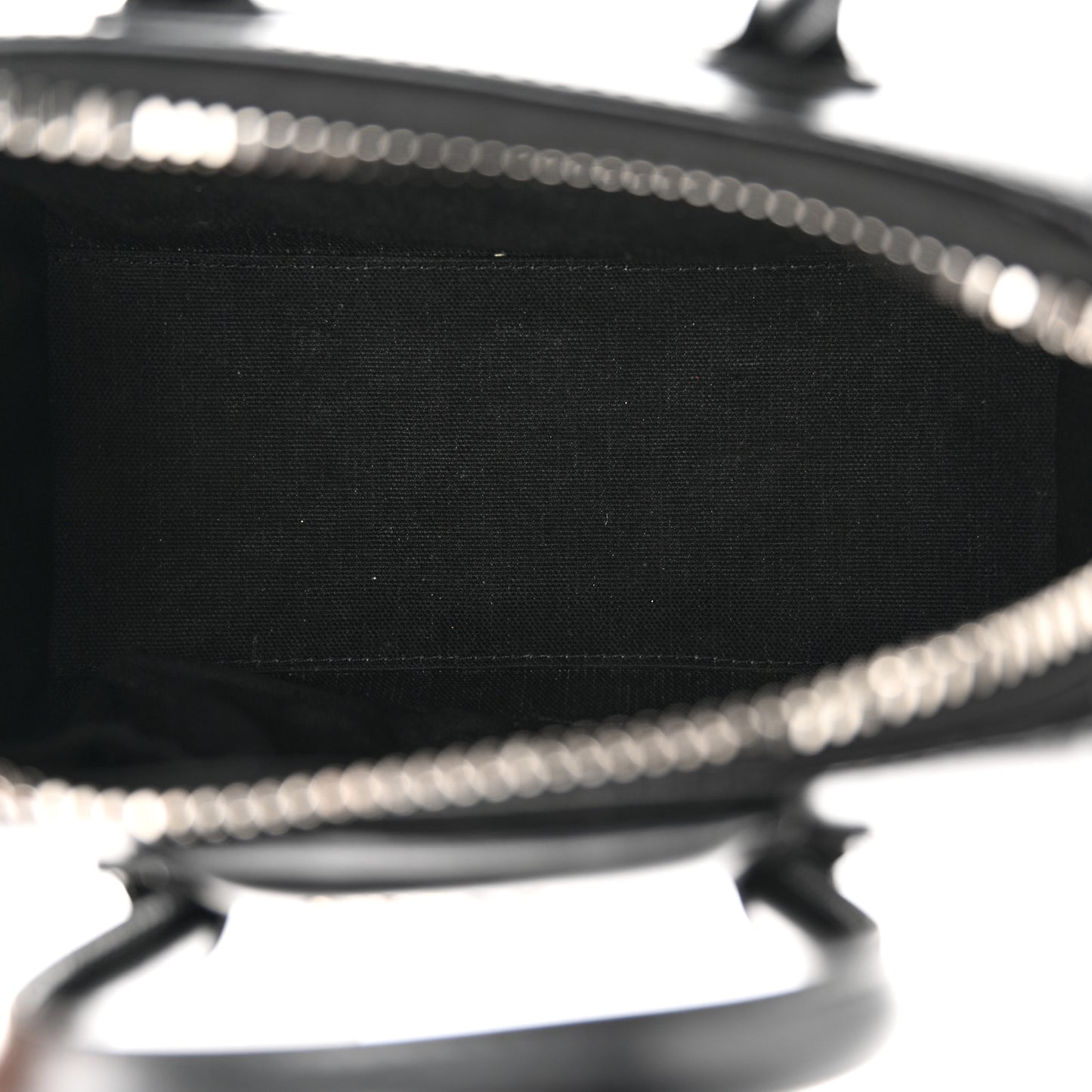Shiny Lord Calfskin Mini Antigona Black