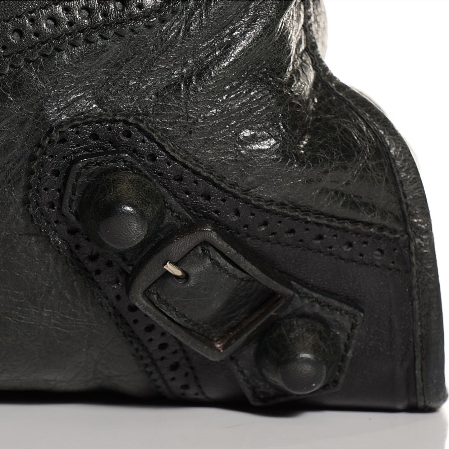 Agneau Giant Brogues Hardware City Black