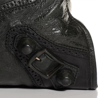 Balenciaga Agneau Giant Brogues Hardware City Black 11 of 13