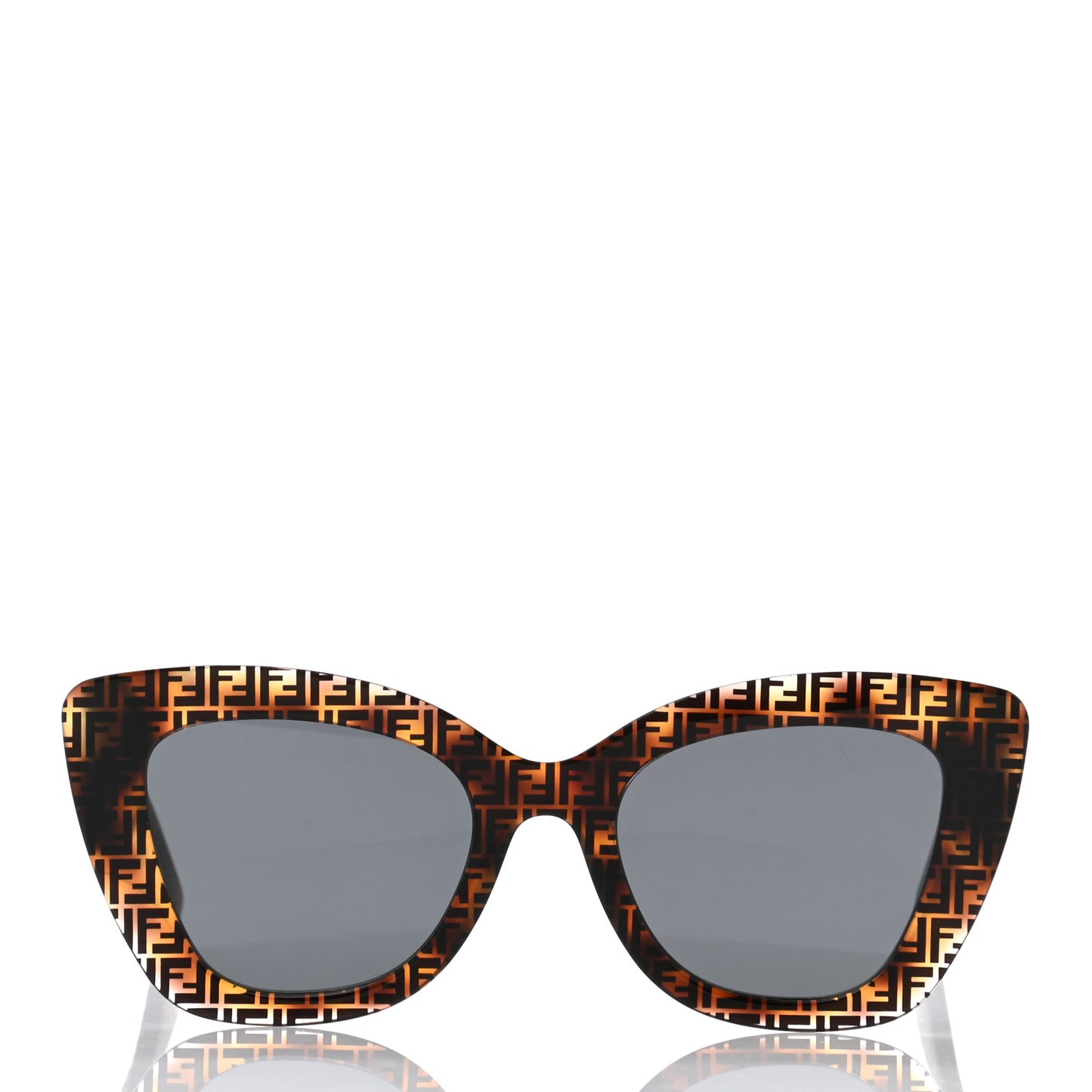 Acetate F is Fendi FF Cat Eye Sunglasses FF 0360/G/S Havana