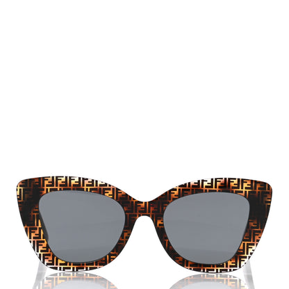 Fendi Acetate F is Fendi FF Cat Eye Sunglasses FF 0360/G/S Havana 2 of 5