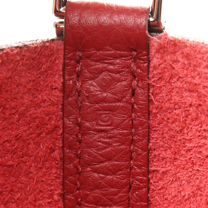 Hermes Taurillon Clemence Picotin Lock 18 PM Rouge Garance 6 of 8