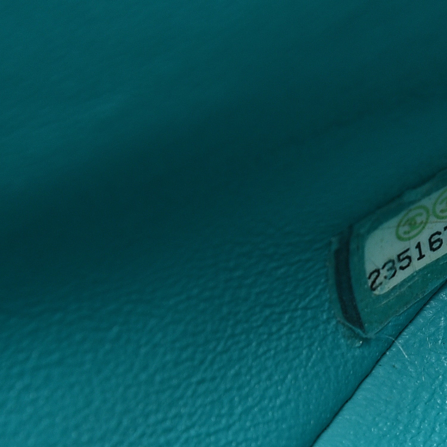 Chanel Lambskin Quilted Medium Double Flap Turquoise 6 of 9