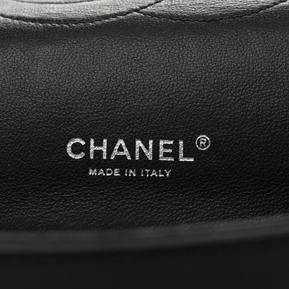 Chanel Patent Quilted Maxi Double Flap Black 6 of 10