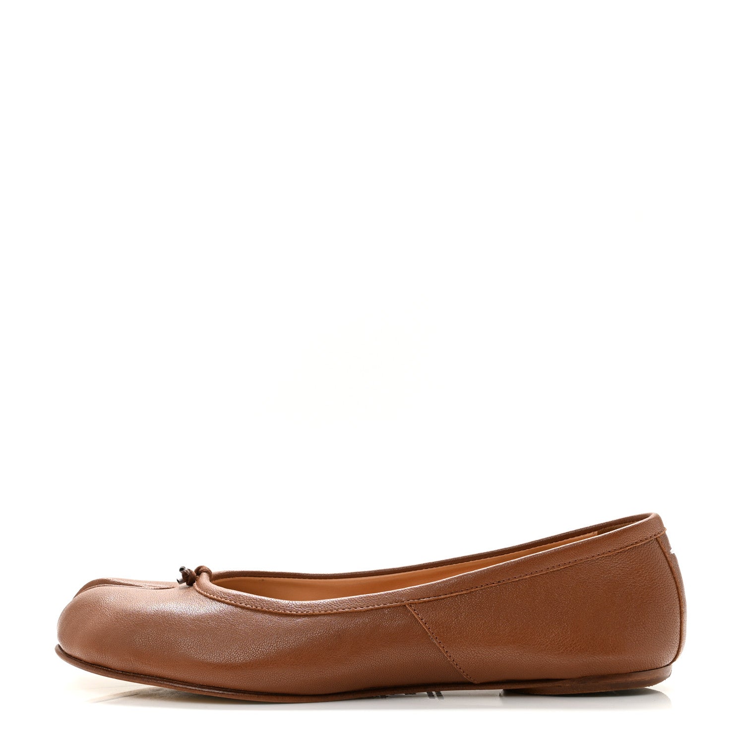 Maison Margiela Nappa Tabi Ballet Flats 37 Tabac 1 of 9