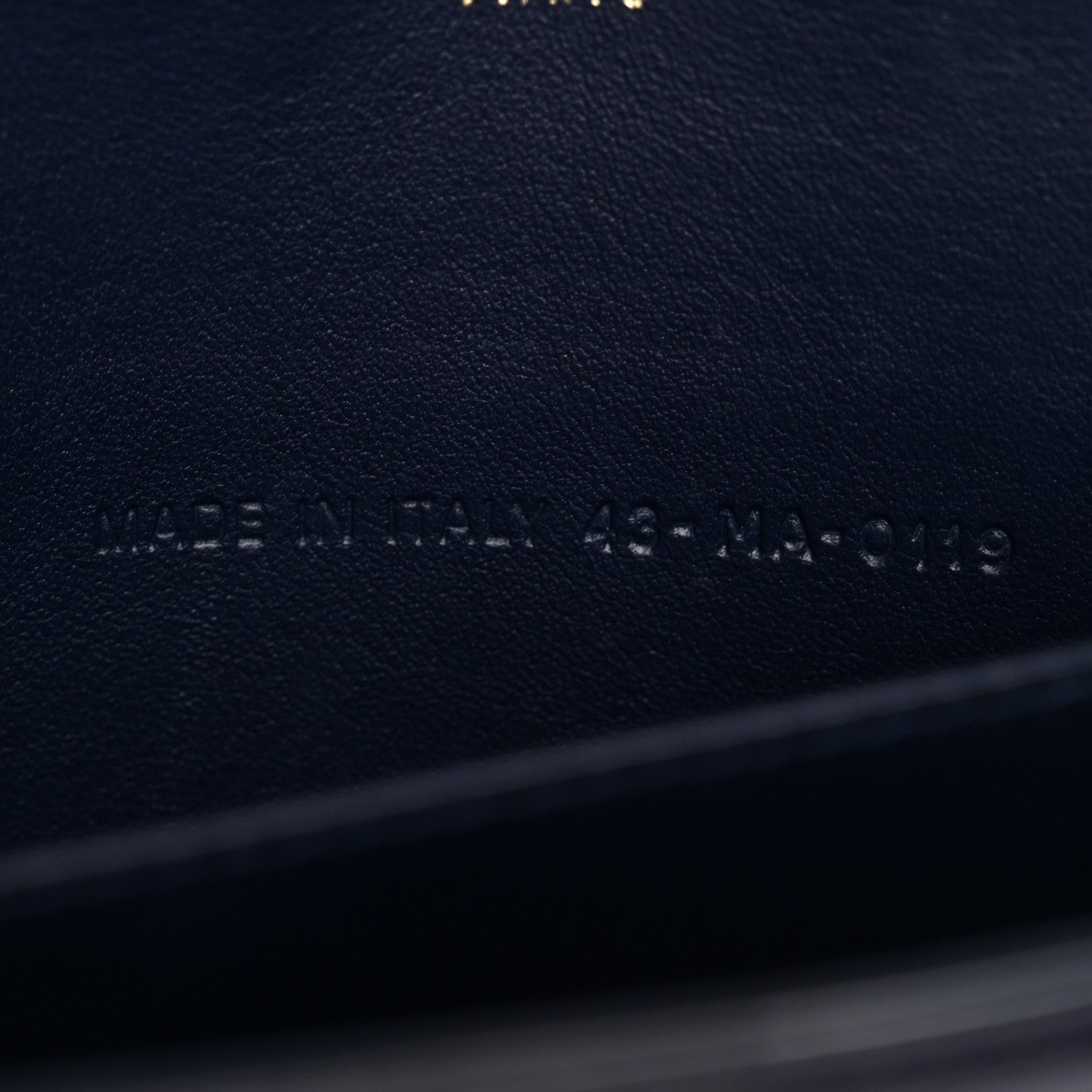 Christian Dior Patent Cannage Lady Dior Clutch Blue 7 of 10