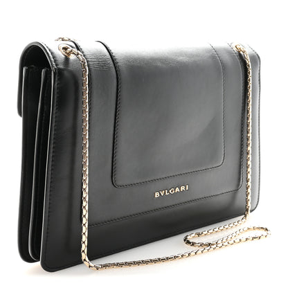 Bulgari Calfskin Serpenti Forever Crossbody Bag Black 3 of 9