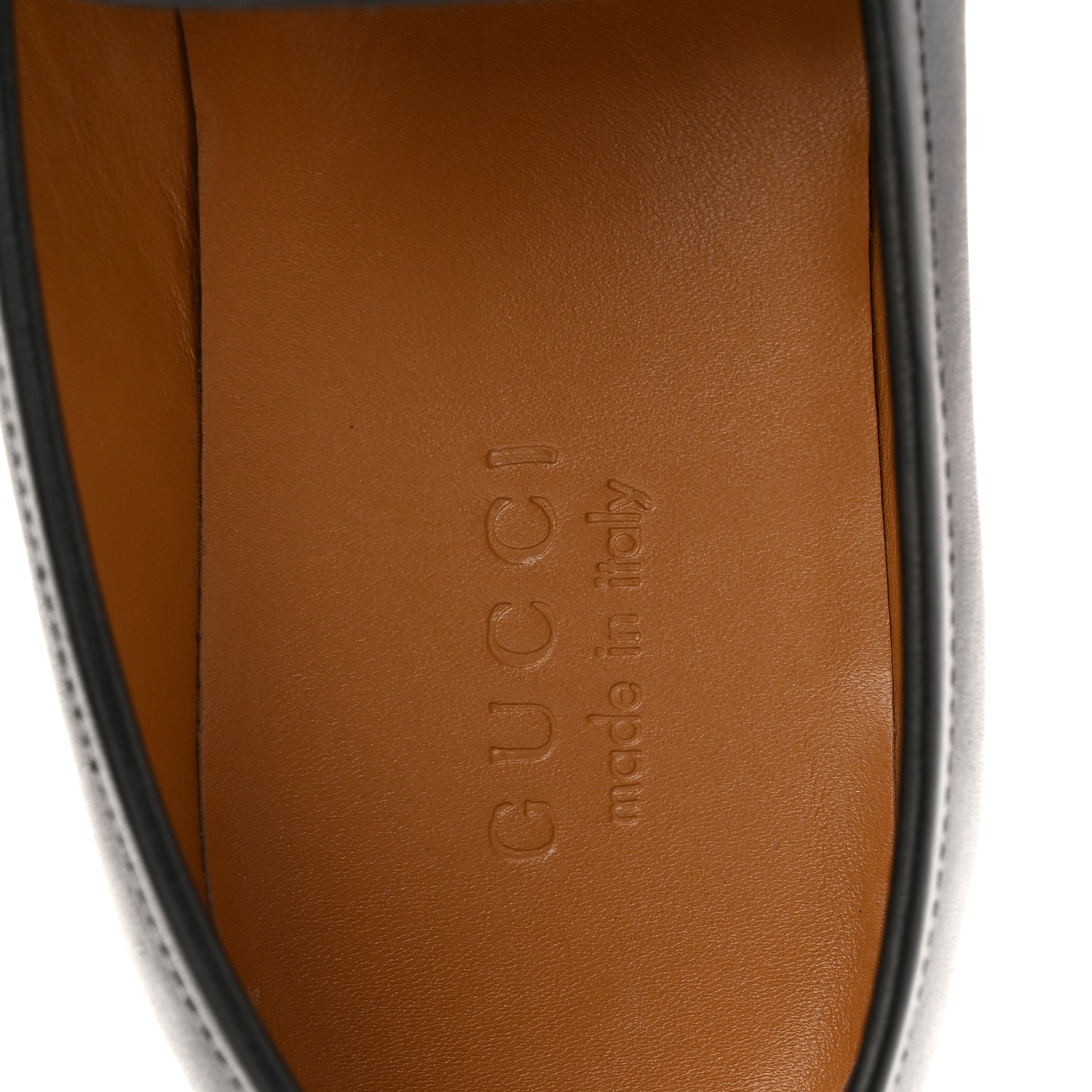 Calfskin Horsebit Mens Jordaan Loafers 8 Black