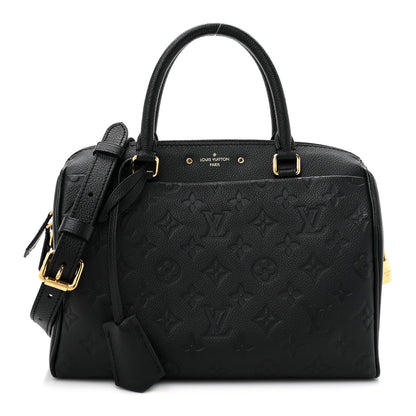 Louis Vuitton Empreinte Speedy Bandouliere 25 NM Black 1 of 12