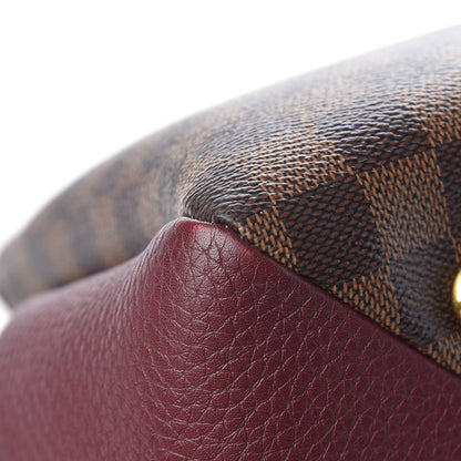 Louis Vuitton Damier Ebene Cuir Taurillon Brittany Bordeaux 10 of 15