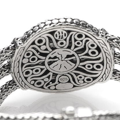 John Hardy Sterling Silver Dot Nuansa Large Round Station Bracelet 4 of 5