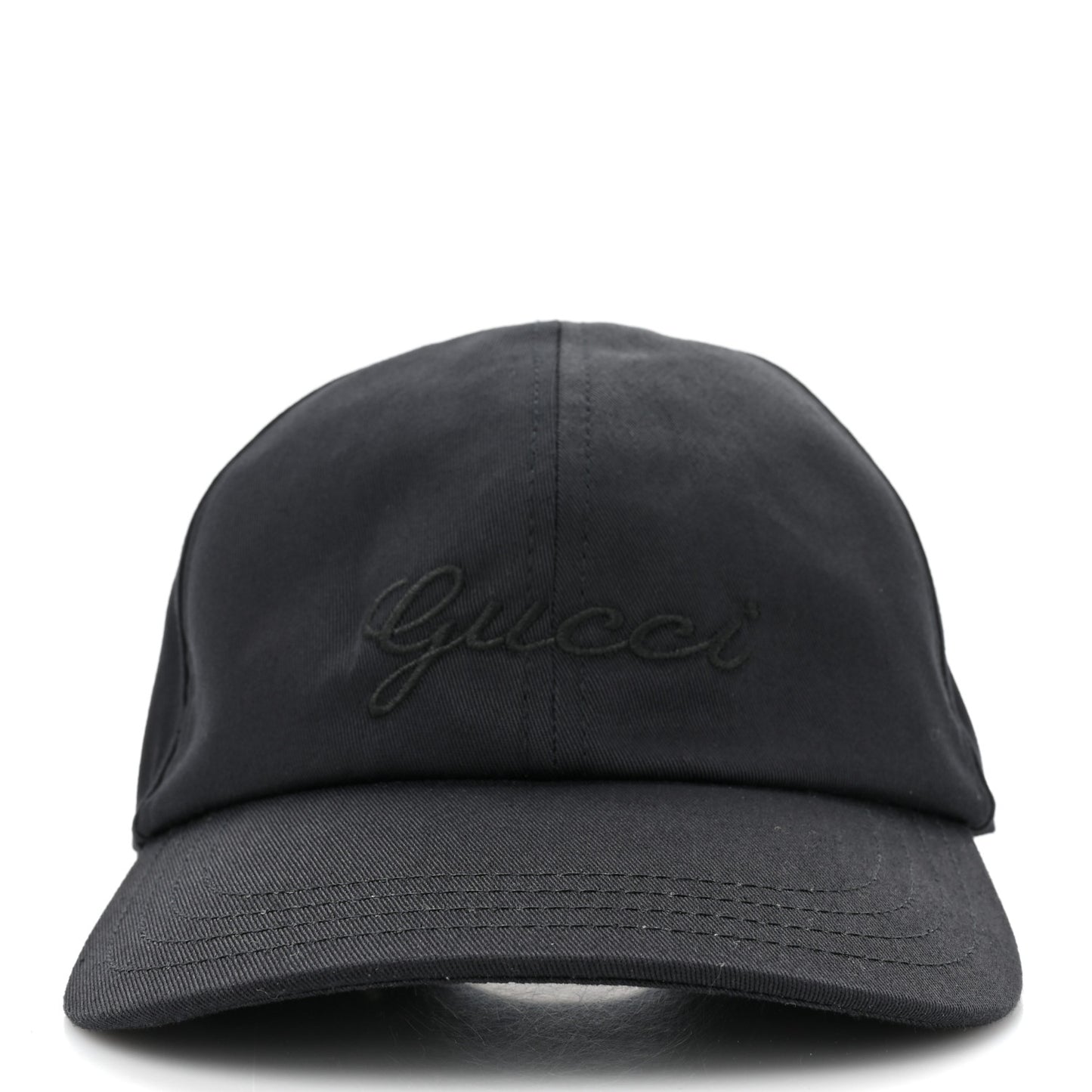 Canvas Embroidered Logo Baseball Hat XXL Black