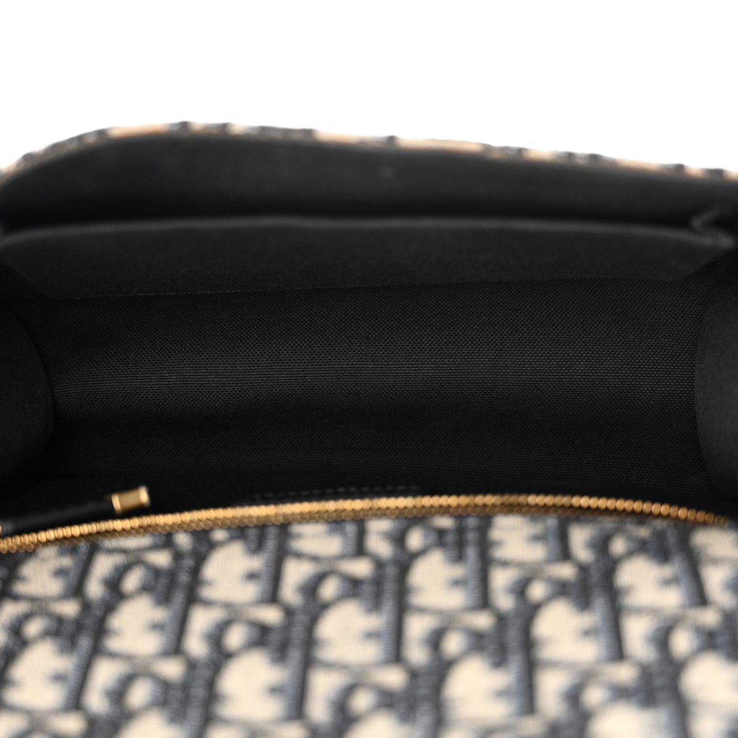 Christian Dior Oblique 30 Montaigne Chain Flap Bag Blue 5 of 13