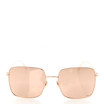 Christian Dior Metal Stellaire 1 Square Sunglasses Rose Gold 2 of 8